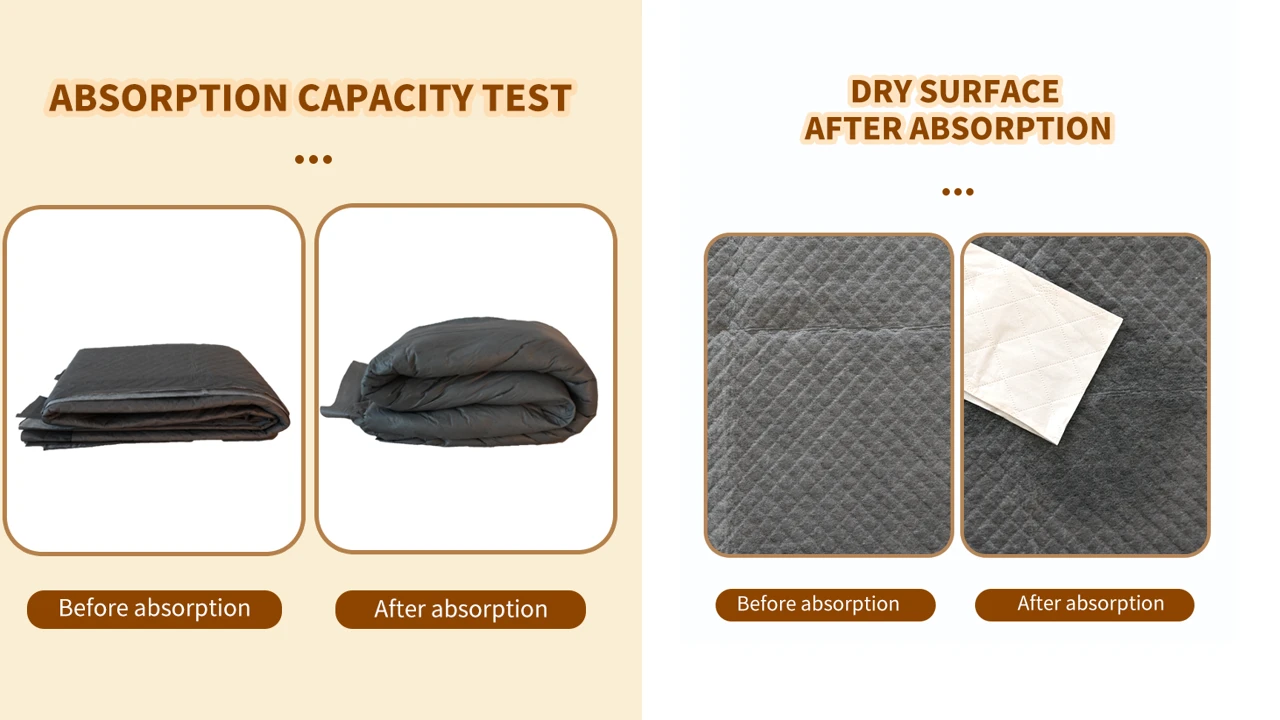 dog pad absorption test of Tianjin Yiyi dog pad absorption test of Tianjin Yiyi